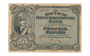 Duits Oost-Afrika 50 Rupien 1905