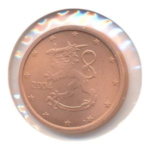 Finland 1 eurocent 2004
