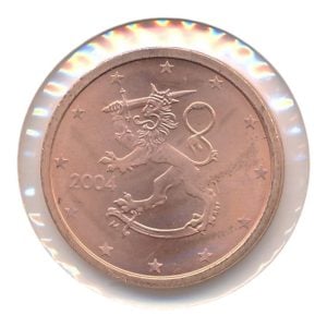 Finland 2 eurocent 2004