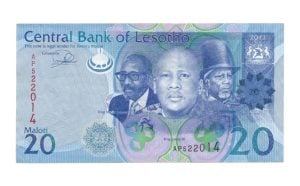 Lesotho 20 Maloti 2010-2019