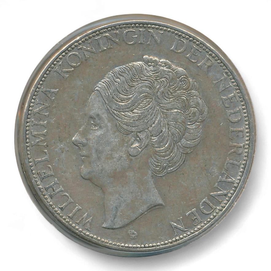 Nederland serie zilveren rijksdaalders Wilhelmina (9 stuks)