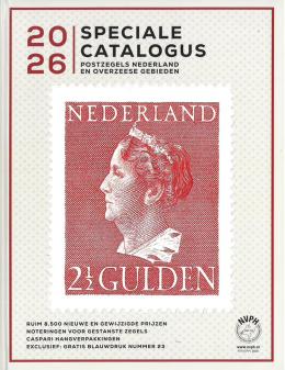 NVPH Postzegelcatalogus Nederland 2026 Hardcover + blauwdruk nr. 23