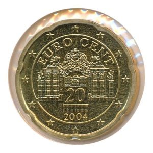 Oostenrijk 20 eurocent 2004