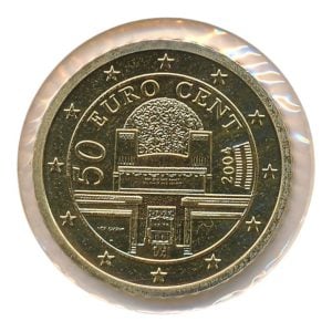 Oostenrijk 50 eurocent 2004
