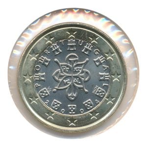 Portugal 1 euro 2004