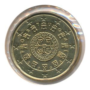 Portugal 20 eurocent 2004