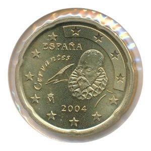 Spanje 20 eurocent 2004