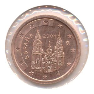 Spanje 2 eurocent 2004