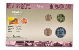 Bhutan Muntset Ngultrum/Chhertum incl. Certificaat