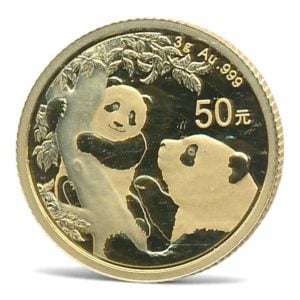 China gouden panda 3 gram 2021