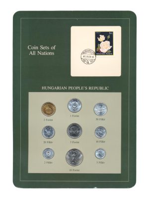 Hongarije Forinth/Fillér Coin Sets AN (donkergroen)