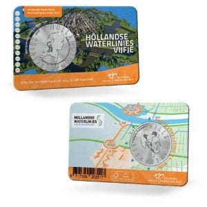 Nederland 5 Euro 2025 Hollandse Waterlinies UNC in coincard