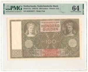 Nederland-100gulden-1942-44-PMG