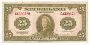 Nederland-25gulden-1943