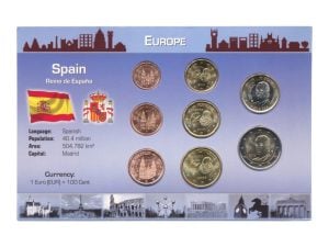 Spanje Muntset Euro/Cent incl. Certificaat