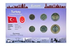 Turkije Muntset Lira/Kurus incl. Certificaat