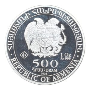 Armenië 1 ounce zilver 2025 Ark van Noach