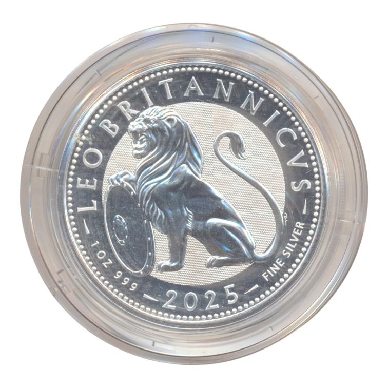 Verenigd Koninkrijk 1 ounce zilver 2025 Leo Britannicus