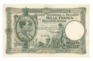 België 1.000 Frank/200 Belga 1930