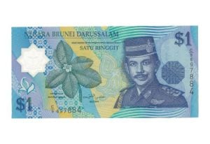 Brunei 1 Ringgit/Dollar 1996