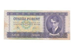 Hongarije 500 Forint 1980
