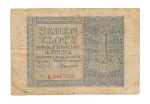 Polen 1 Zloty 1940