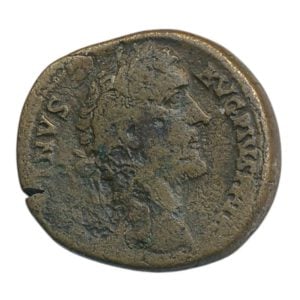 Romeinse Rijk Keizer Antoninus Pius Sestertius 138-161