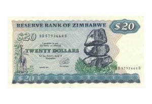 Zimbabwe 20 Dollars 1994