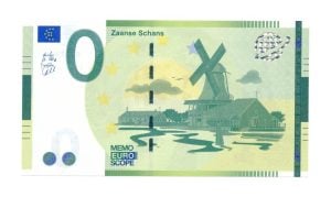 Nederland 0-Euro biljet Zaanse schans 2026 (EAAE067/3)