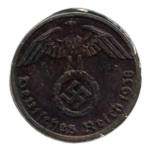 Duitse Rijk 1 Pfennig 1938 A
