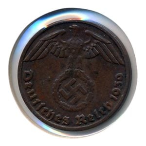 Duitse Rijk 1 Pfennig 1939 E
