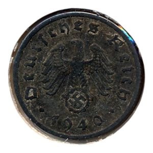 Duitse Rijk 1 Pfennig 1940 F