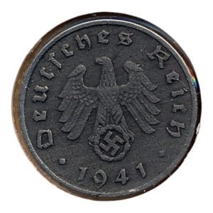 Duitse Rijk 1 Pfennig 1941 J