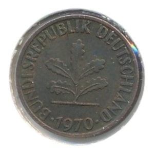 BRD 1 Pfennig 1970 G
