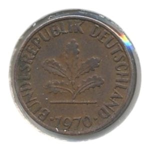BRD 1 Pfennig 1971 D