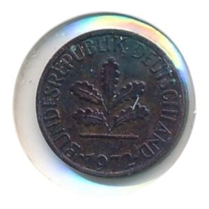 BRD 1 Pfennig 1972 G