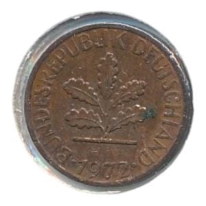 BRD 1 Pfennig 1972 J