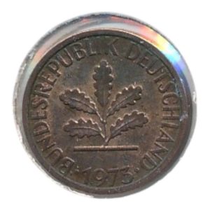 BRD 1 Pfennig 1973 D