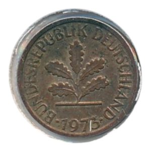 BRD 1 Pfennig 1973 F