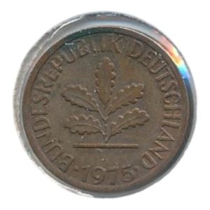 BRD 1 Pfennig 1975 G