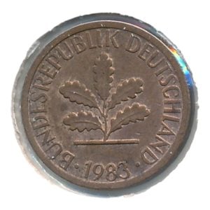 BRD 1 Pfennig 1983 D