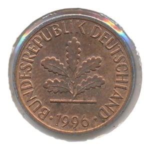 BRD 1 Pfennig 1996 F