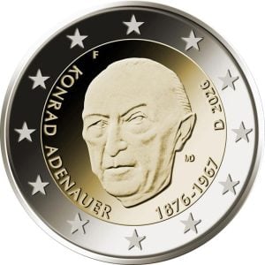Duitsland 2 Euro 2026-A Konrad Adenauer