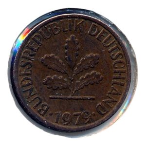 BRD 1 Pfennig 1979 G