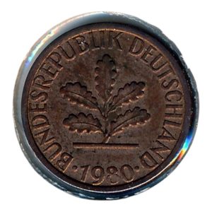 BRD 1 Pfennig 1980 G