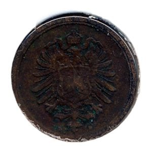Duitse Rijk 1 Pfennig 1910 D