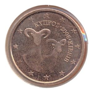 Cyprus 2 eurocent 2009