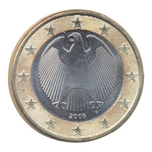 Duitsland 1 euro 2008-F