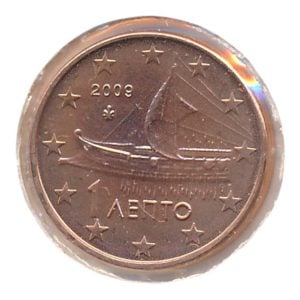 Griekenland 1 eurocent 2009