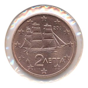 Griekenland 2 eurocent 2007